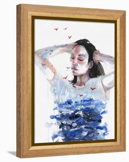 Finally She Lost Everything-Agnes Cecile-Framed Stretched Canvas