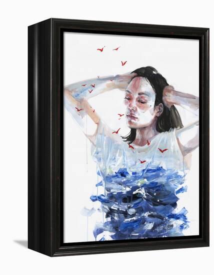 Finally She Lost Everything-Agnes Cecile-Framed Stretched Canvas