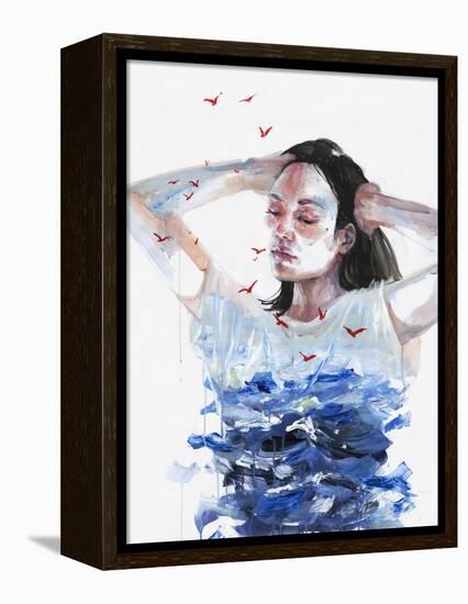 Finally She Lost Everything-Agnes Cecile-Framed Stretched Canvas