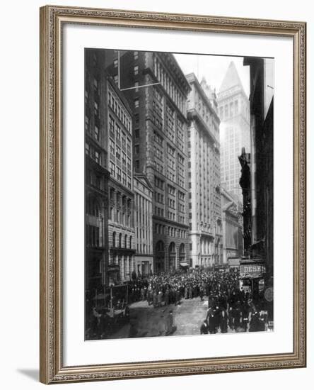 Financial Center, C1920-null-Framed Photographic Print