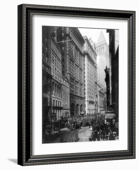 Financial Center, C1920-null-Framed Photographic Print