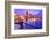 Financial District Of Boston, Massachusetts Viewed From Boston Harbor-SeanPavonePhoto-Framed Photographic Print