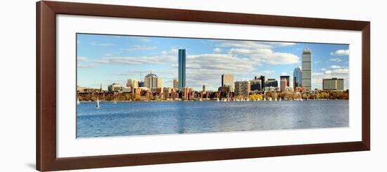 Financial District of Boston, Massachusetts-SeanPavonePhoto-Framed Photographic Print