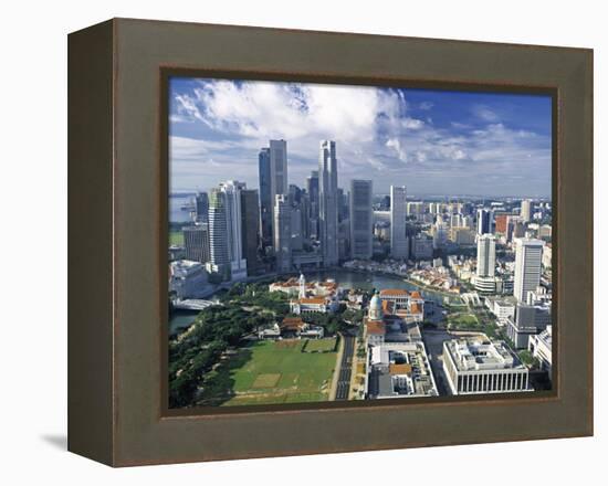 Financial District, Singapore-Alan Copson-Framed Premier Image Canvas