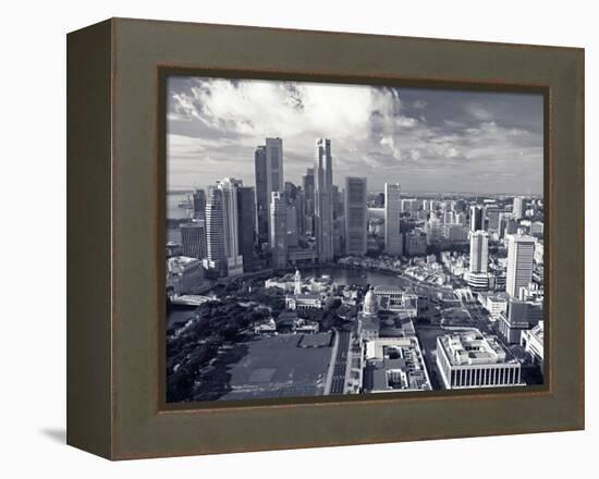 Financial District, Singapore-Alan Copson-Framed Premier Image Canvas