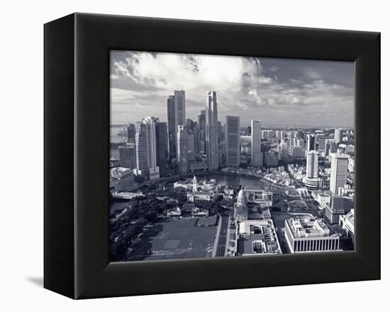 Financial District, Singapore-Alan Copson-Framed Premier Image Canvas