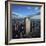 Financial District with World Trade Center's Twin Towers Dwarfing Rest of Wall Street Buildings-Henry Groskinsky-Framed Photographic Print