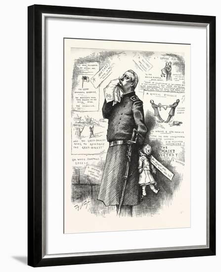 Financial Mistake, 1880, USA-null-Framed Giclee Print