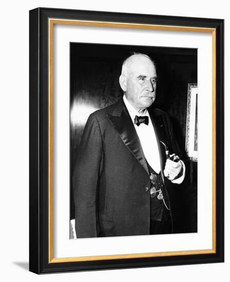 Financier J.P. Morgan Jr.-null-Framed Photo