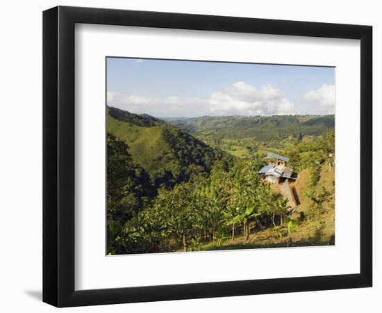 Finca Don Eduardo, Coffee Farm, Salento, Colombia, South America-Christian Kober-Framed Photographic Print