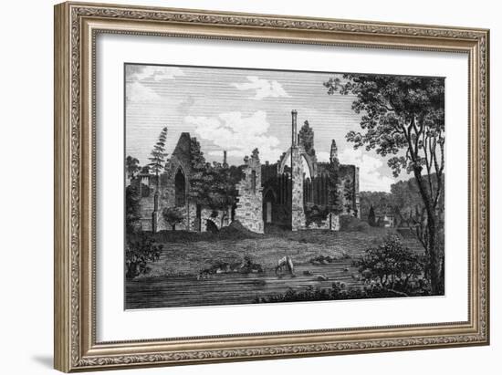 Finchale Priory-Thomas Allom-Framed Art Print