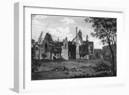 Finchale Priory-Thomas Allom-Framed Art Print