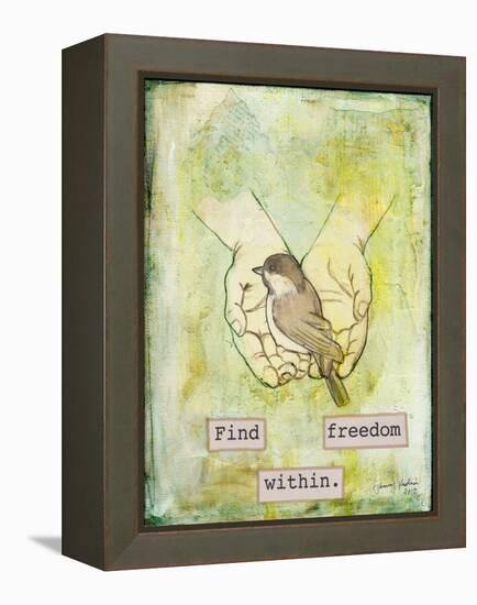 Find Freedom Within-Tammy Kushnir-Framed Premier Image Canvas