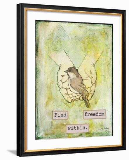 Find Freedom Within-Tammy Kushnir-Framed Giclee Print