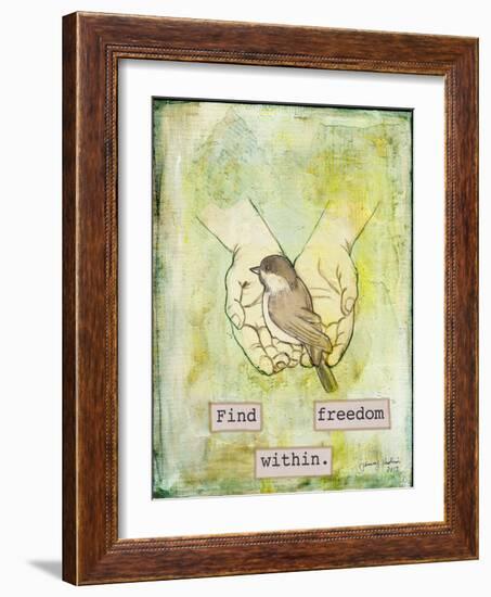 Find Freedom Within-Tammy Kushnir-Framed Giclee Print