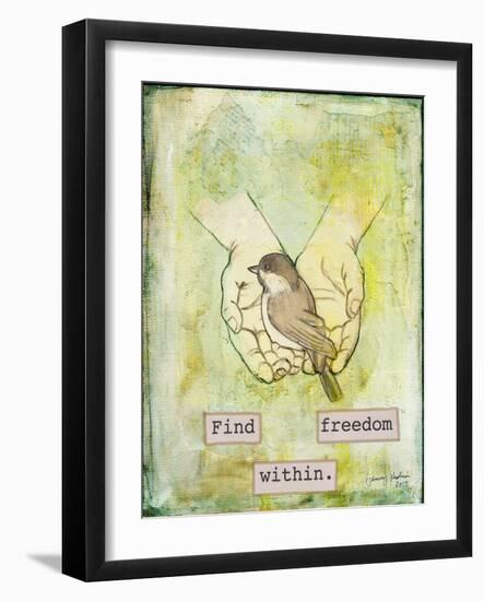 Find Freedom Within-Tammy Kushnir-Framed Giclee Print