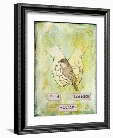 Find Freedom Within-Tammy Kushnir-Framed Giclee Print