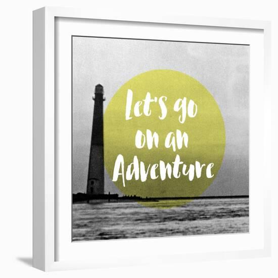 Find Your Adventure-null-Framed Giclee Print