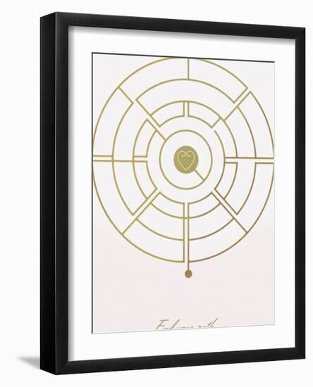 Find Your Path-Tom Frazier-Framed Giclee Print