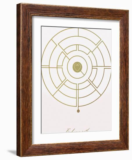 Find Your Path-Tom Frazier-Framed Giclee Print