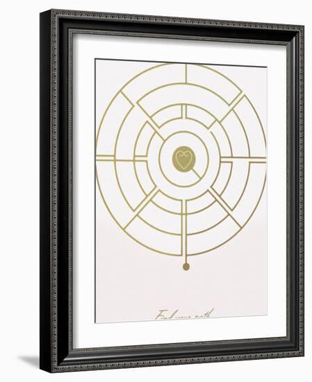 Find Your Path-Tom Frazier-Framed Giclee Print