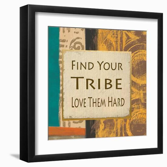 Find Your Tribe-Alonza Saunders-Framed Art Print