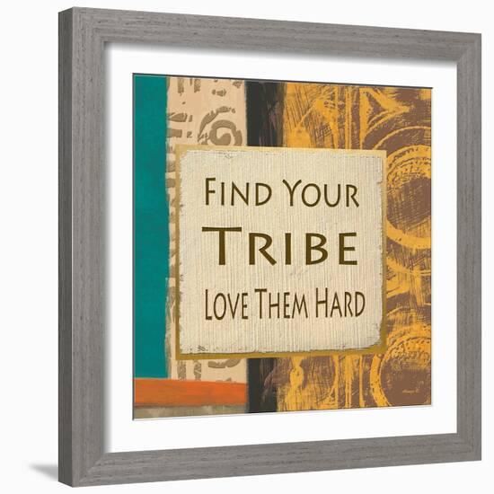 Find Your Tribe-Alonza Saunders-Framed Art Print