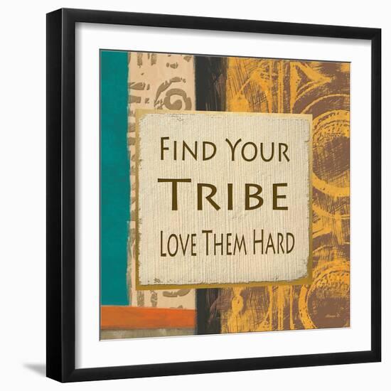 Find Your Tribe-Alonza Saunders-Framed Art Print