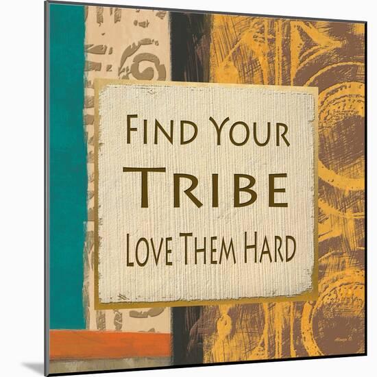Find Your Tribe-Alonza Saunders-Mounted Art Print