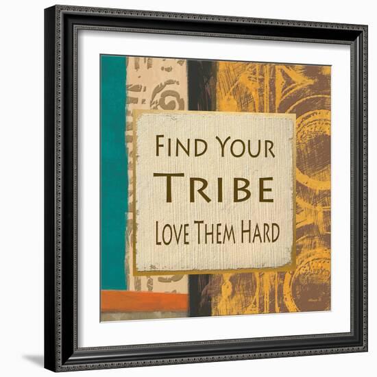 Find Your Tribe-Alonza Saunders-Framed Art Print