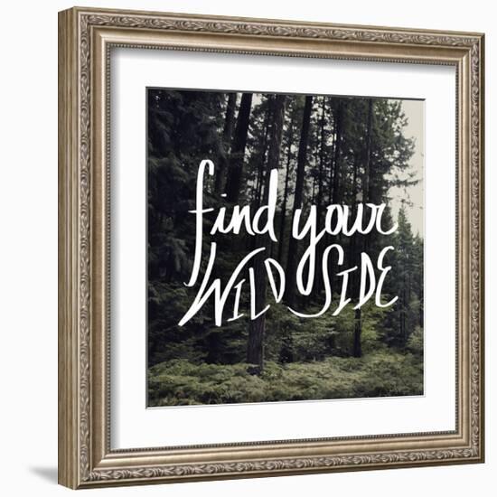 Find Your Wild Side-Leah Flores-Framed Giclee Print