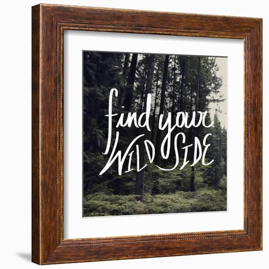 Find Your Wild Side-Leah Flores-Framed Giclee Print