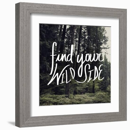 Find Your Wild Side-Leah Flores-Framed Giclee Print