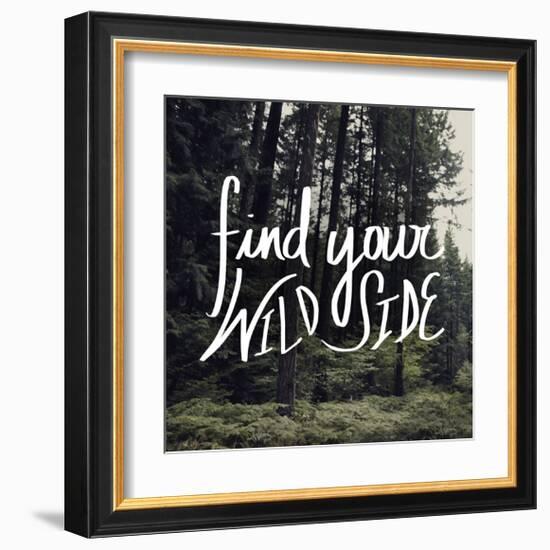 Find Your Wild Side-Leah Flores-Framed Giclee Print