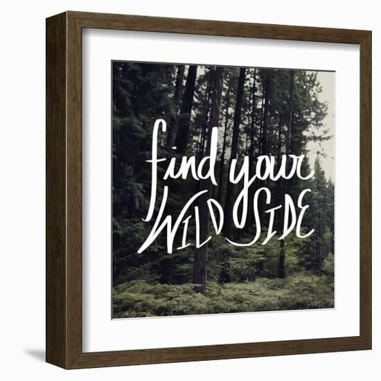 Find Your Wild Side-Leah Flores-Framed Giclee Print