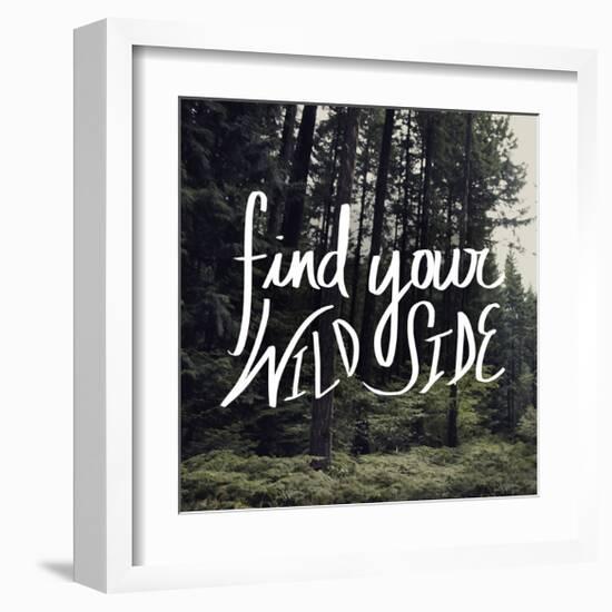 Find Your Wild Side-Leah Flores-Framed Giclee Print