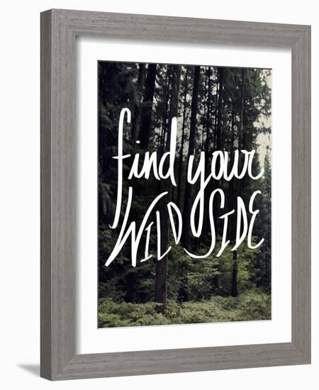 Find Your Wild Side-Leah Flores-Framed Giclee Print