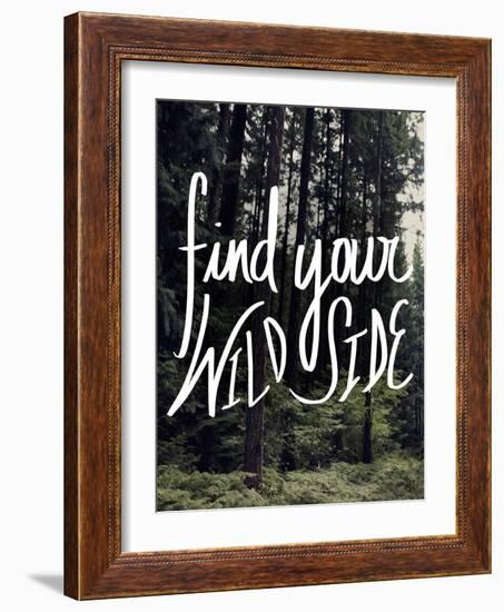 Find Your Wild Side-Leah Flores-Framed Giclee Print