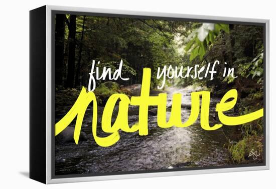 Find Yourself in Nature-Kimberly Glover-Framed Premier Image Canvas