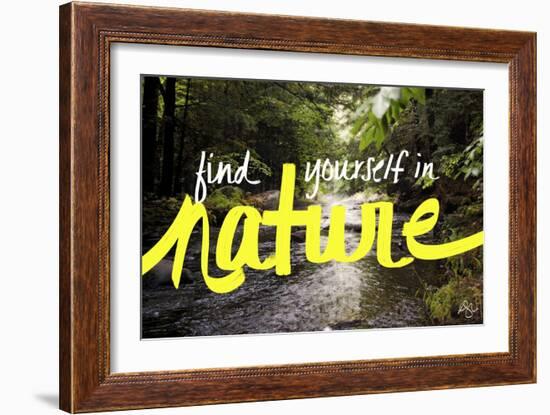 Find Yourself in Nature-Kimberly Glover-Framed Giclee Print