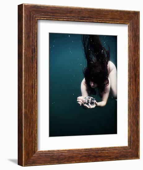 Finding a subship, 2016-Elinleticia Högabo-Framed Giclee Print