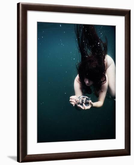 Finding a subship, 2016-Elinleticia Högabo-Framed Giclee Print