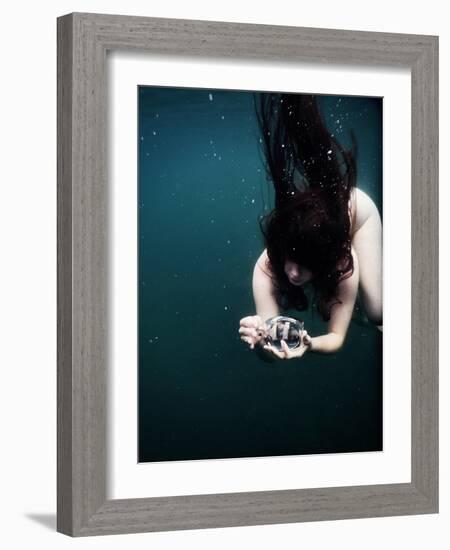 Finding a subship, 2016-Elinleticia Högabo-Framed Giclee Print