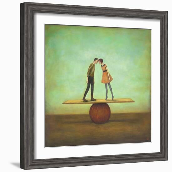 Finding Equilibrium-Duy Huynh-Framed Art Print