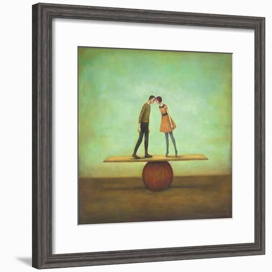 Finding Equilibrium-Duy Huynh-Framed Art Print