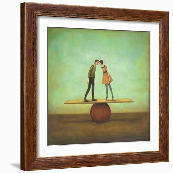 Finding Equilibrium-Duy Huynh-Framed Art Print