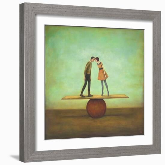 Finding Equilibrium-Duy Huynh-Framed Art Print