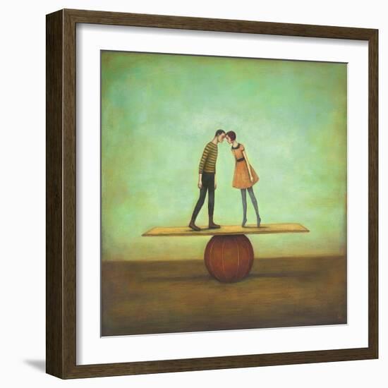 Finding Equilibrium-Duy Huynh-Framed Art Print