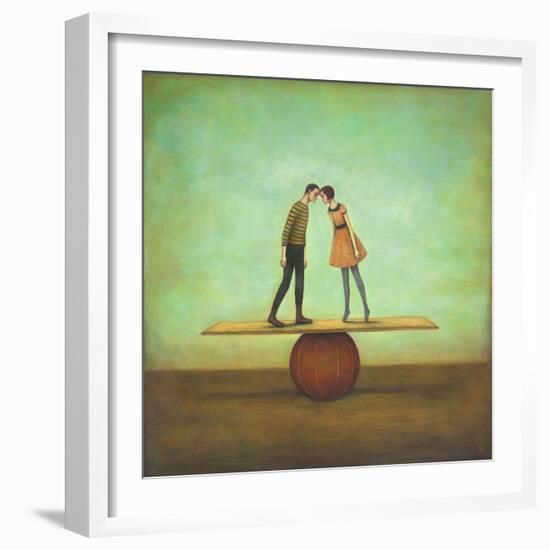 Finding Equilibrium-Duy Huynh-Framed Art Print