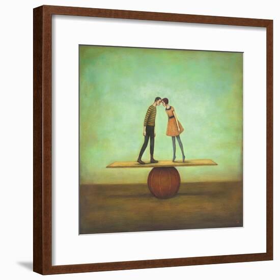 Finding Equilibrium-Duy Huynh-Framed Art Print